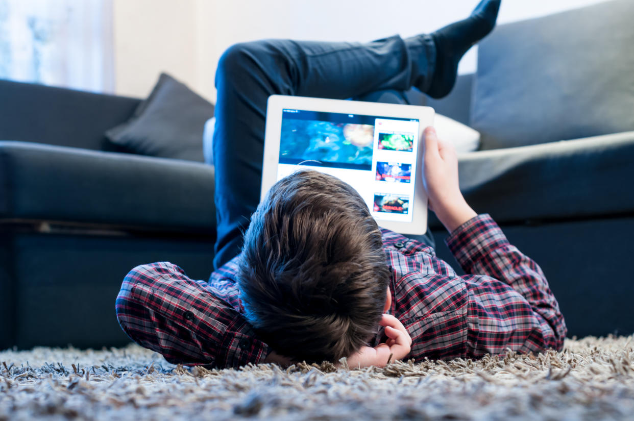 Screen time should be limited to two hours, say researchers [Photo: Getty]