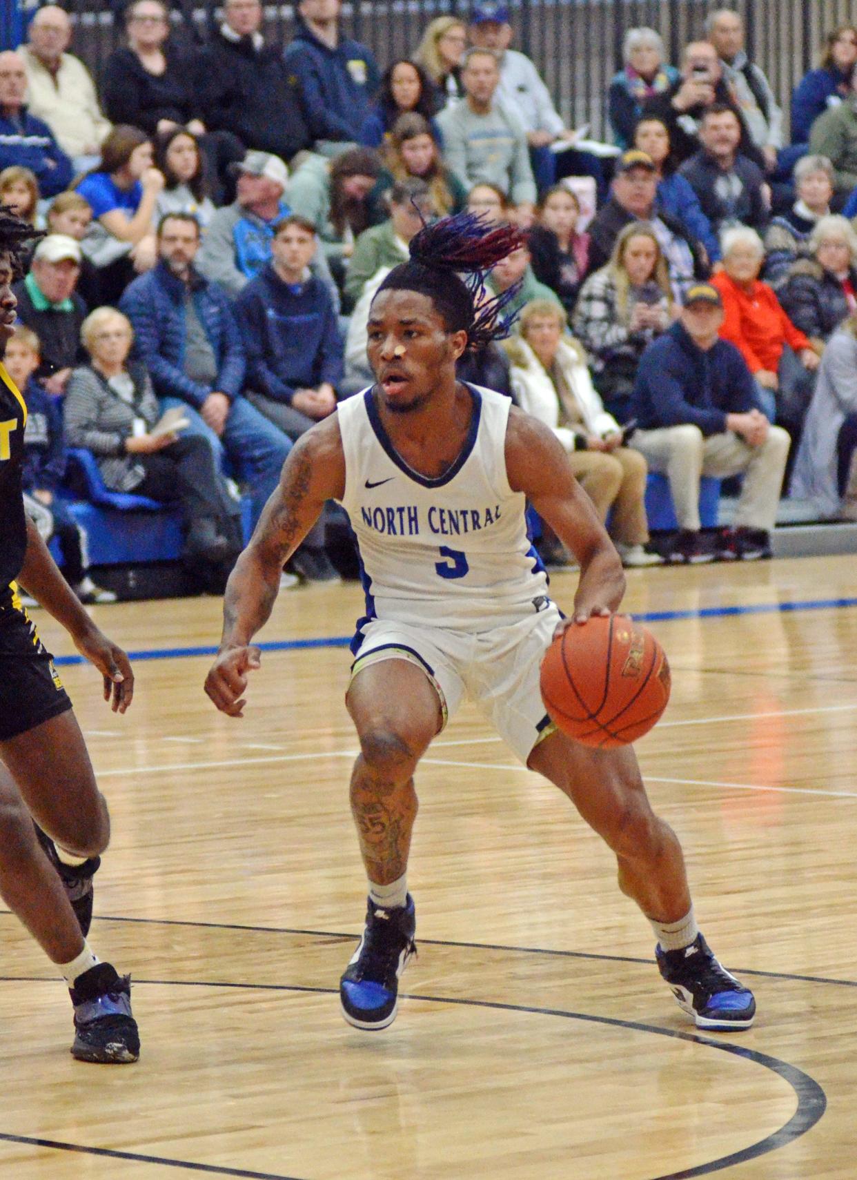 Skylar Crudup and the North Central Michigan College men's basketball team hit a hot stretch the past week and earned back to back wins, both in conference play.