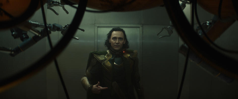 Loki (Tom Hiddleston) on disney plus