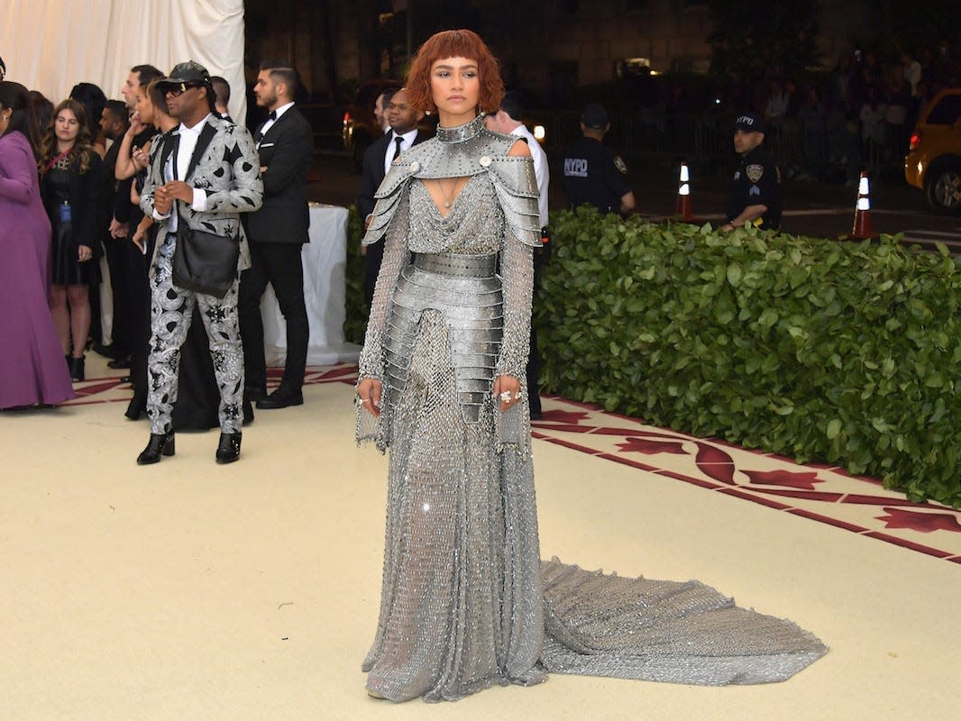 Zendaya attends the Met Gala 2018