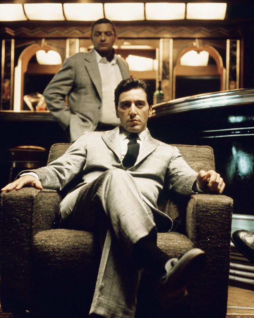 <p>In 1974, Michael was still No. 1 for boys. <em>The Godfather: Part II</em> was also released — Al Pachino reprised his role as Michael, of course. Jason and Christopher were second and third. Jennifer, Amy, and Michelle rounded out the girls' top spots.</p>