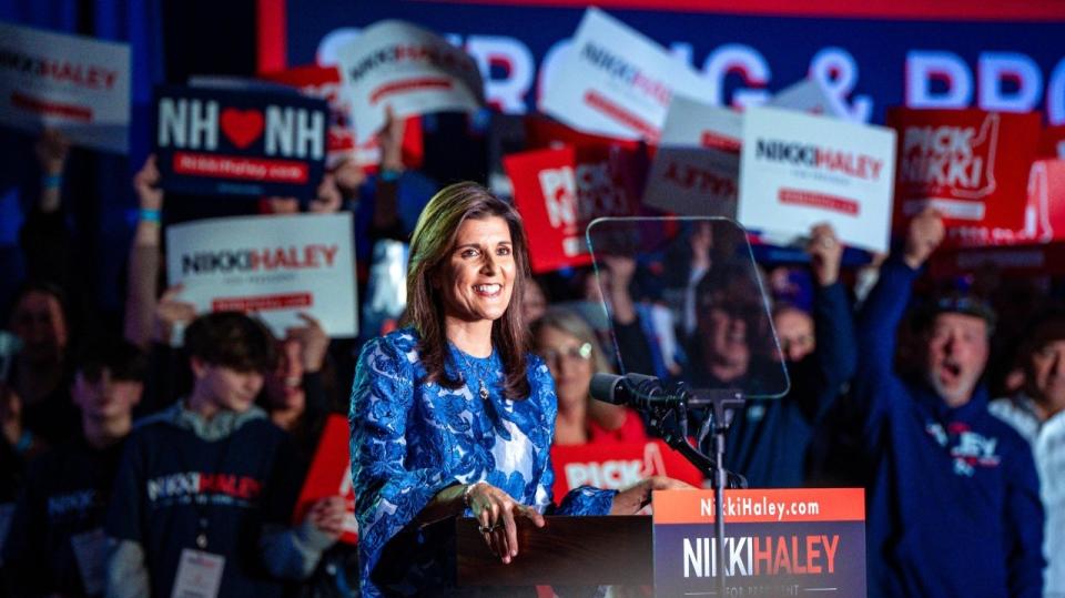 前美國駐聯合國大使，正角逐共和黨總統提名的海利(Nikki Haley)。(FB/@Nikki Haley)