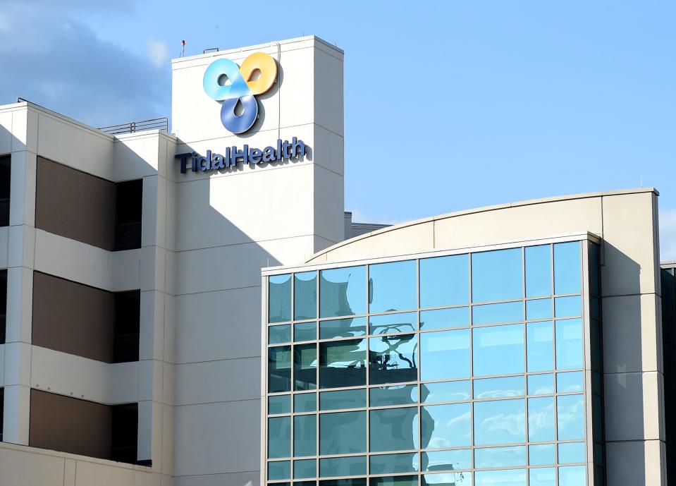 TidalHealth Friday, Sept. 10, 2021, in Salisbury, Maryland.