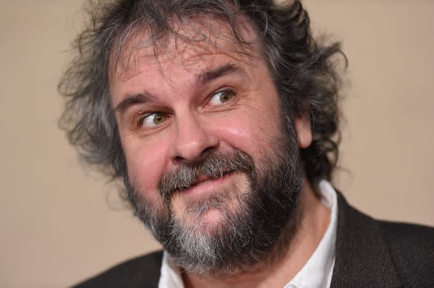 Peter Jackson arrives at the premiere of 