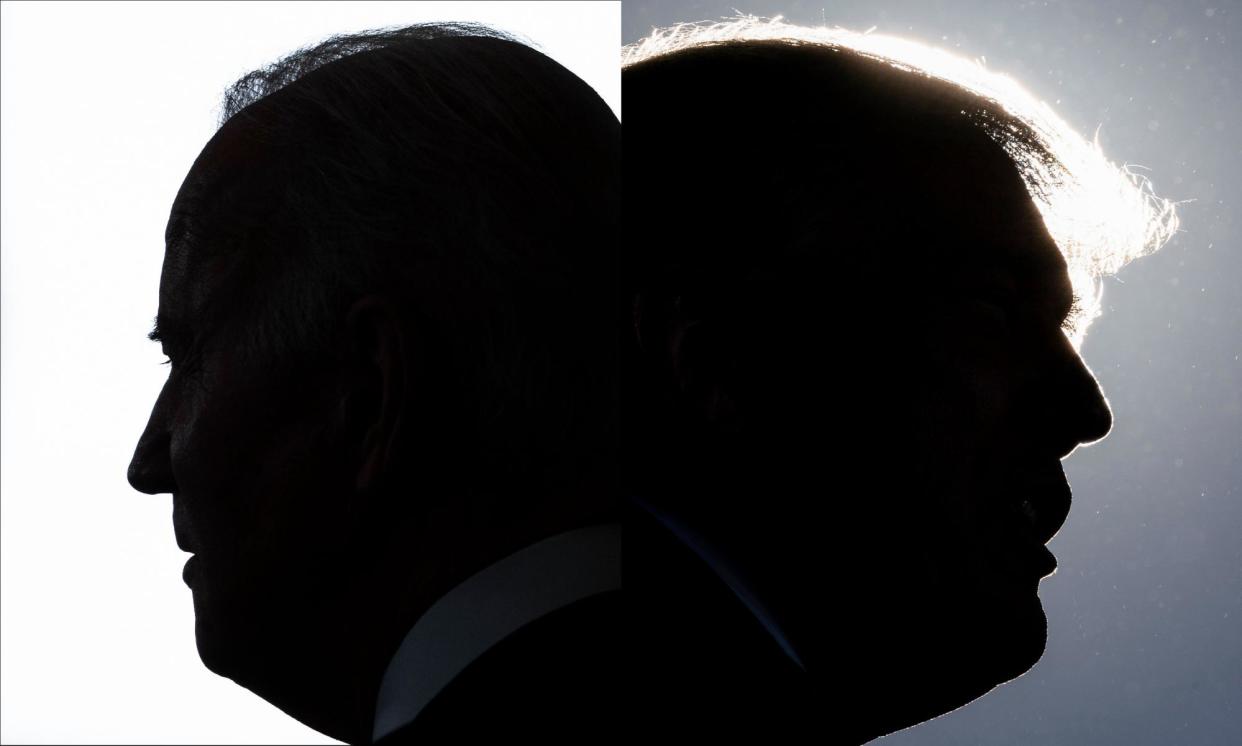 <span>We used Parrot AI to impersonate both Biden and Trump. Can you spot the fakes?</span><span>Composite: AP</span>