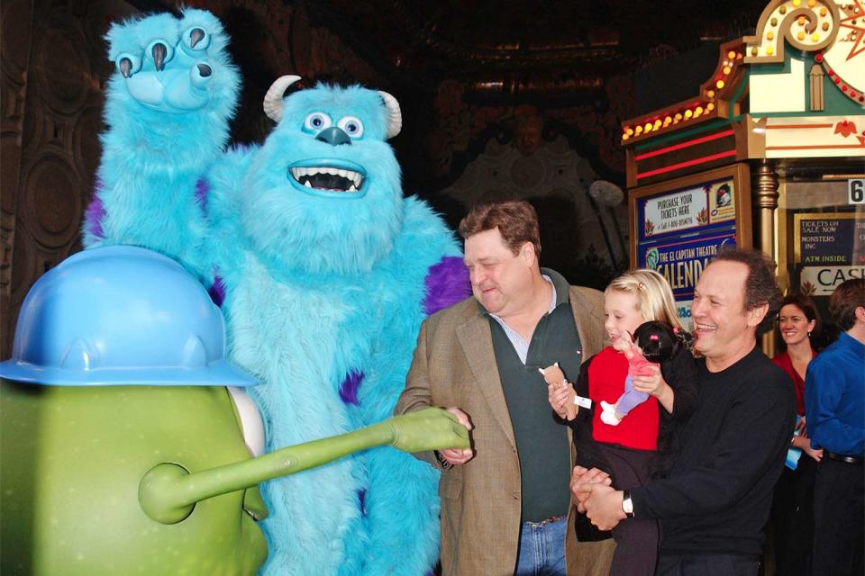 Billy Crystal and John Goodman Meet Mike Wazowski and Sulley