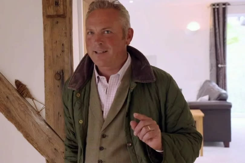 Jules Hudson during Sunday's episode of Escape to the Country