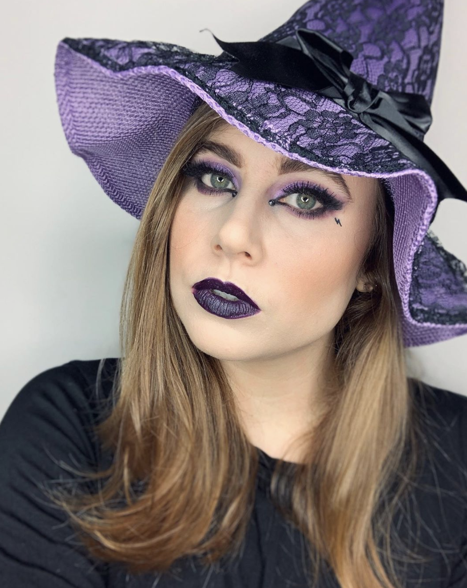 Moody Purple Witch