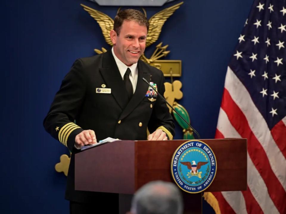 US Navy Captain Brad Geary (US Navy)