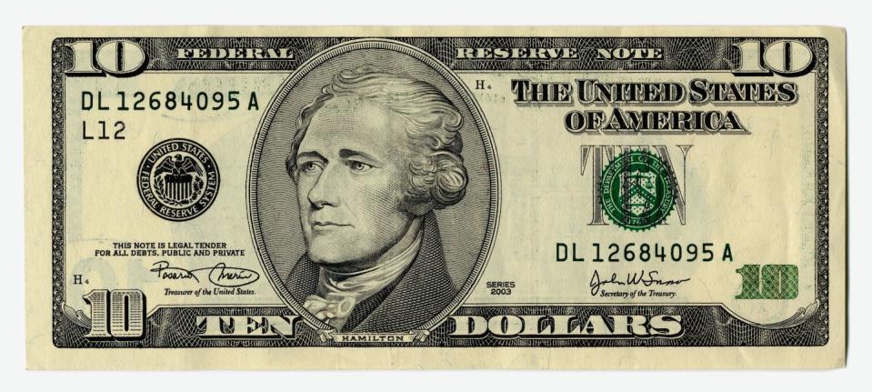 Anti-slavery, but not anti-wealth from slavery. <a href="https://www.gettyimages.com/detail/news-photo/front-and-back-side-of-the-new-ten-dollar-bill-news-photo/144085127?adppopup=true" rel="nofollow noopener" target="_blank" data-ylk="slk:Joe Sohm/Visions of America/Universal Images Group via Getty Images;elm:context_link;itc:0;sec:content-canvas" class="link ">Joe Sohm/Visions of America/Universal Images Group via Getty Images</a>