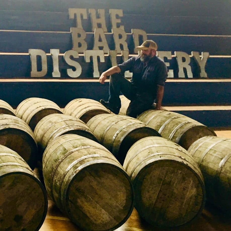 The Bard Distillery is located in Graham in Muhlenberg County.
