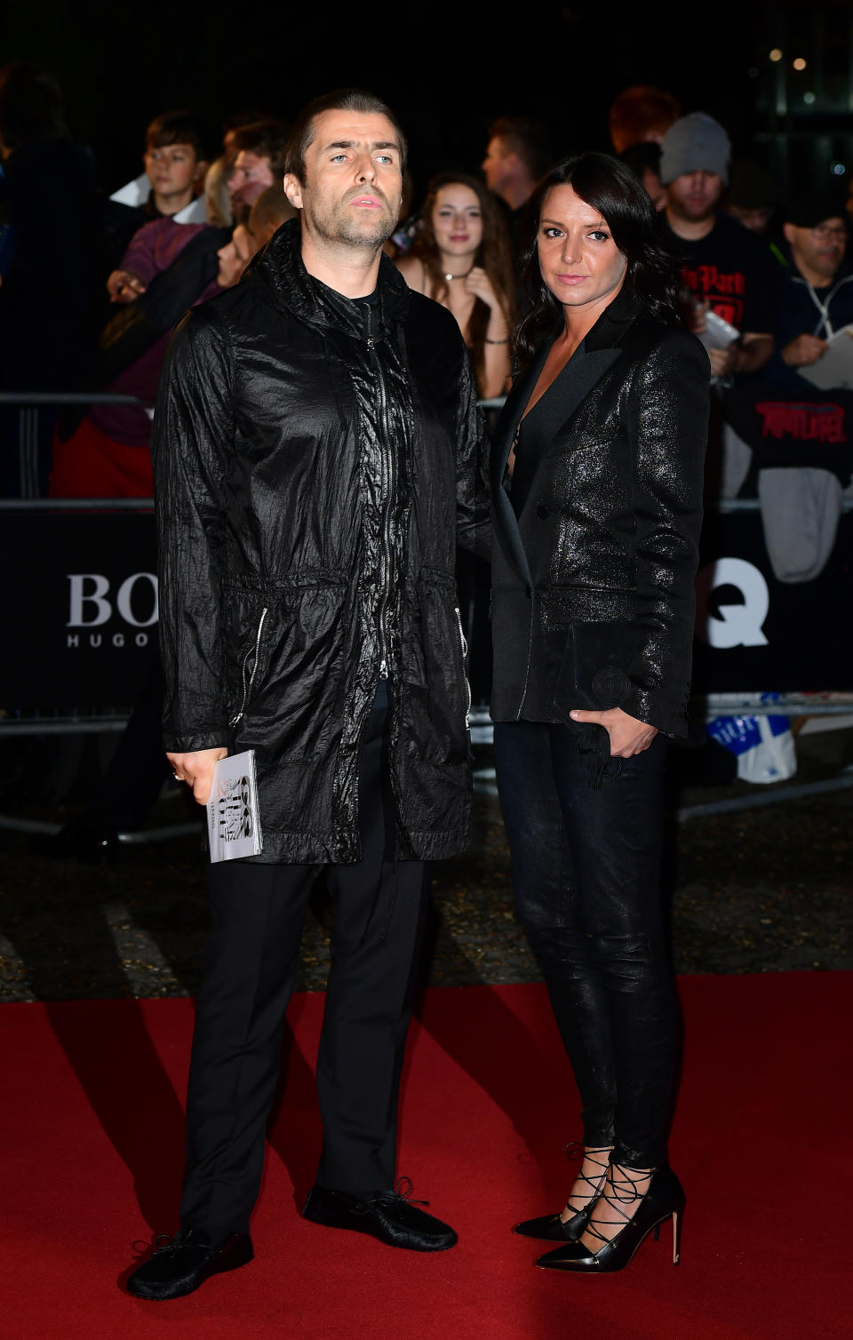 Liam Gallagher and Debbie Gwyther attending the GQ Men of the Year Awards 2017 held at the Tate Modern, London.