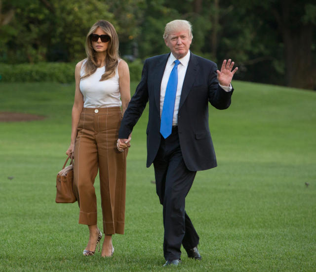 Melania's Crocodile Hermès Birkin Bag, Melania Trump's 10 Most Expensive  Looks That Everybody Still Talks About