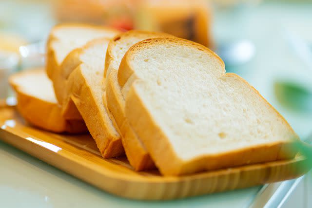 <p>Getty</p> A stock image of sliced bread