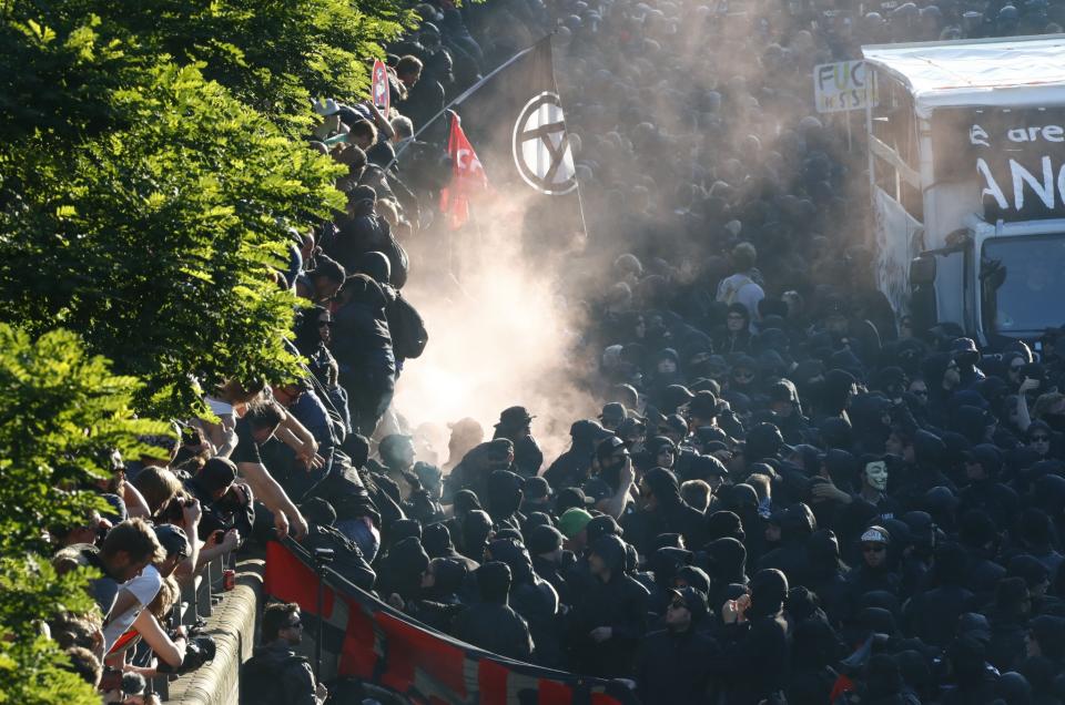 Demonstrationen, Gewalt und Gipfeltreffen – die Bilder von G20 in Hamburg