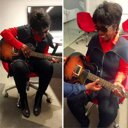 You Didn’t Know Gladys Knight Could Play Guitar?