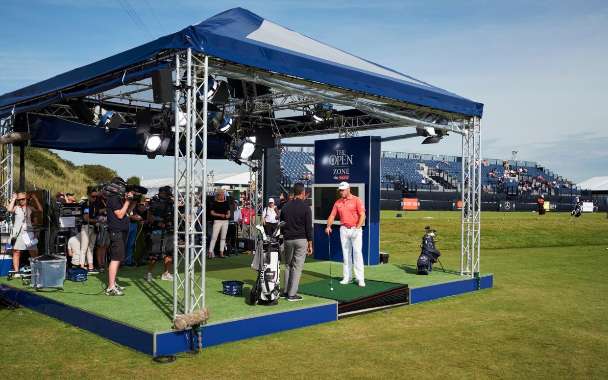 Sky Sports' Open Zone in all its glory - Mark Robinson