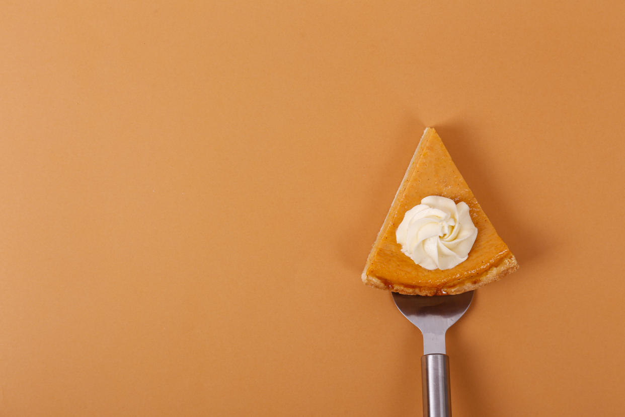 Pumpkin pie. (Photo: Getty)