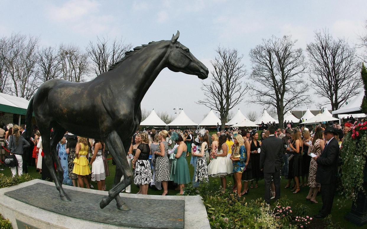 Philip Blacker is selling replica models ahead of the 40th anniversary of Red Rum's third National - 2007 AFP