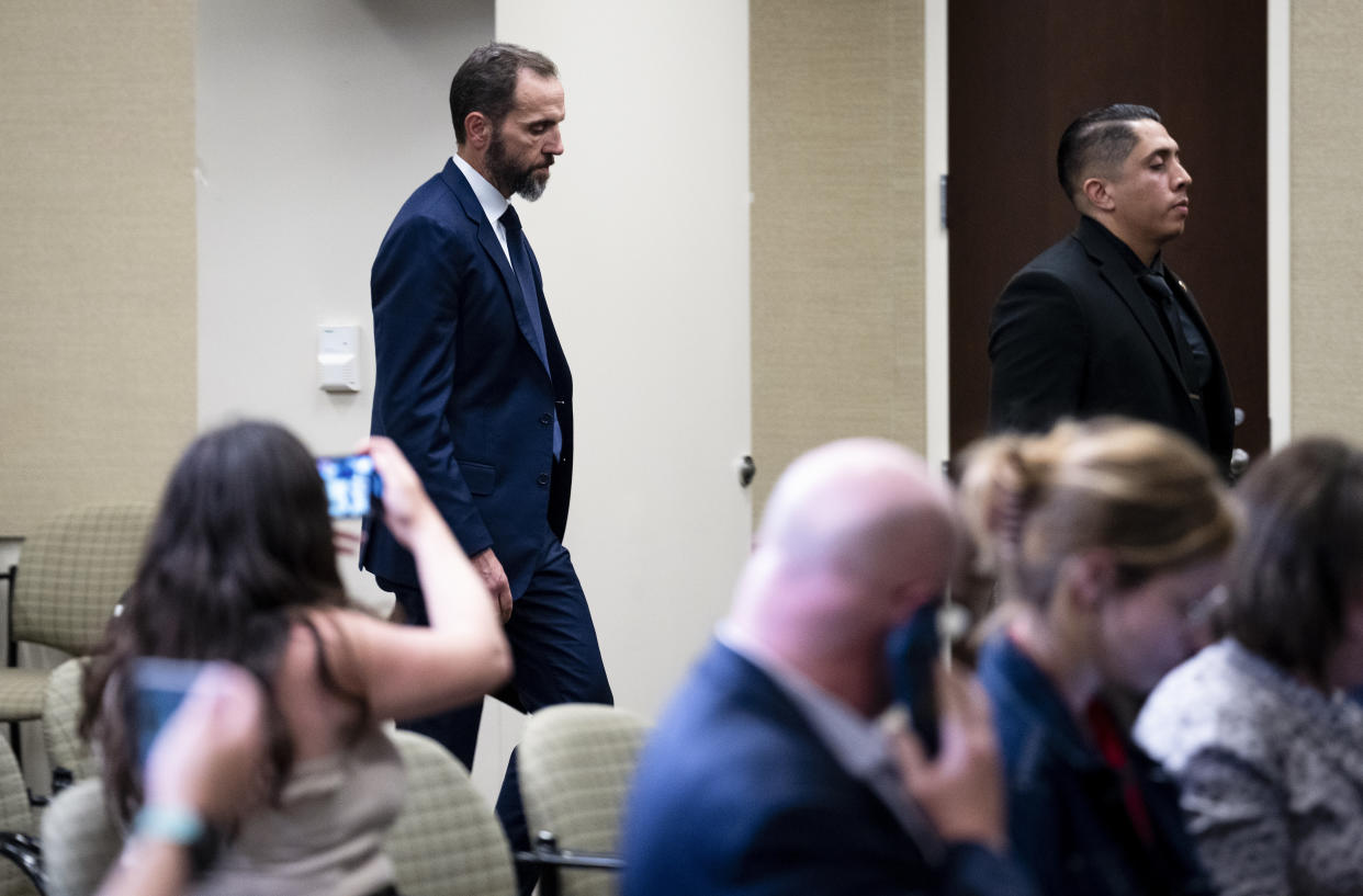 Jack Smith, fiscal especial, durante una rueda de prensa en la que anunció la acusación formal contra el expresidente Donald Trump, en Washington, el 1 de agosto de 2023. (Doug Mills/The New York Times)
