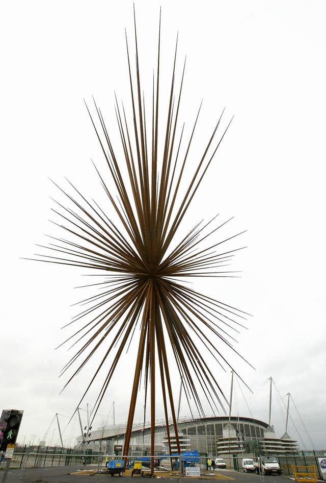 The B of the Bang Sculpture – City of Manchester Stadium