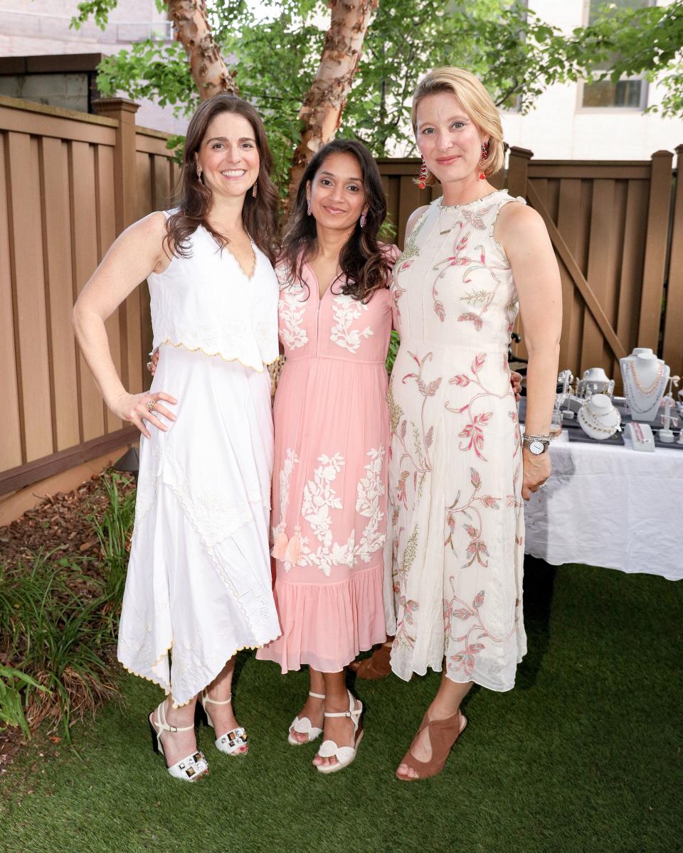 <h1 class="title">Sarina Sanandaji, Ruchi Kotahwala, and Hildy Kuryk</h1><cite class="credit">Photo: Matteo Prandoni / BFA.com</cite>