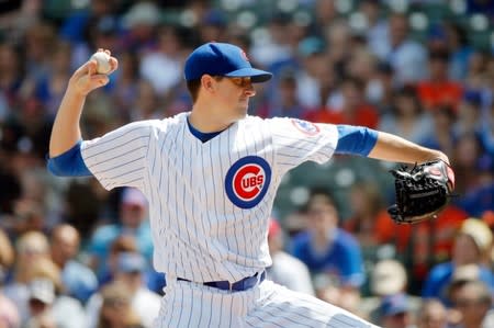 MLB: San Francisco Giants at Chicago Cubs