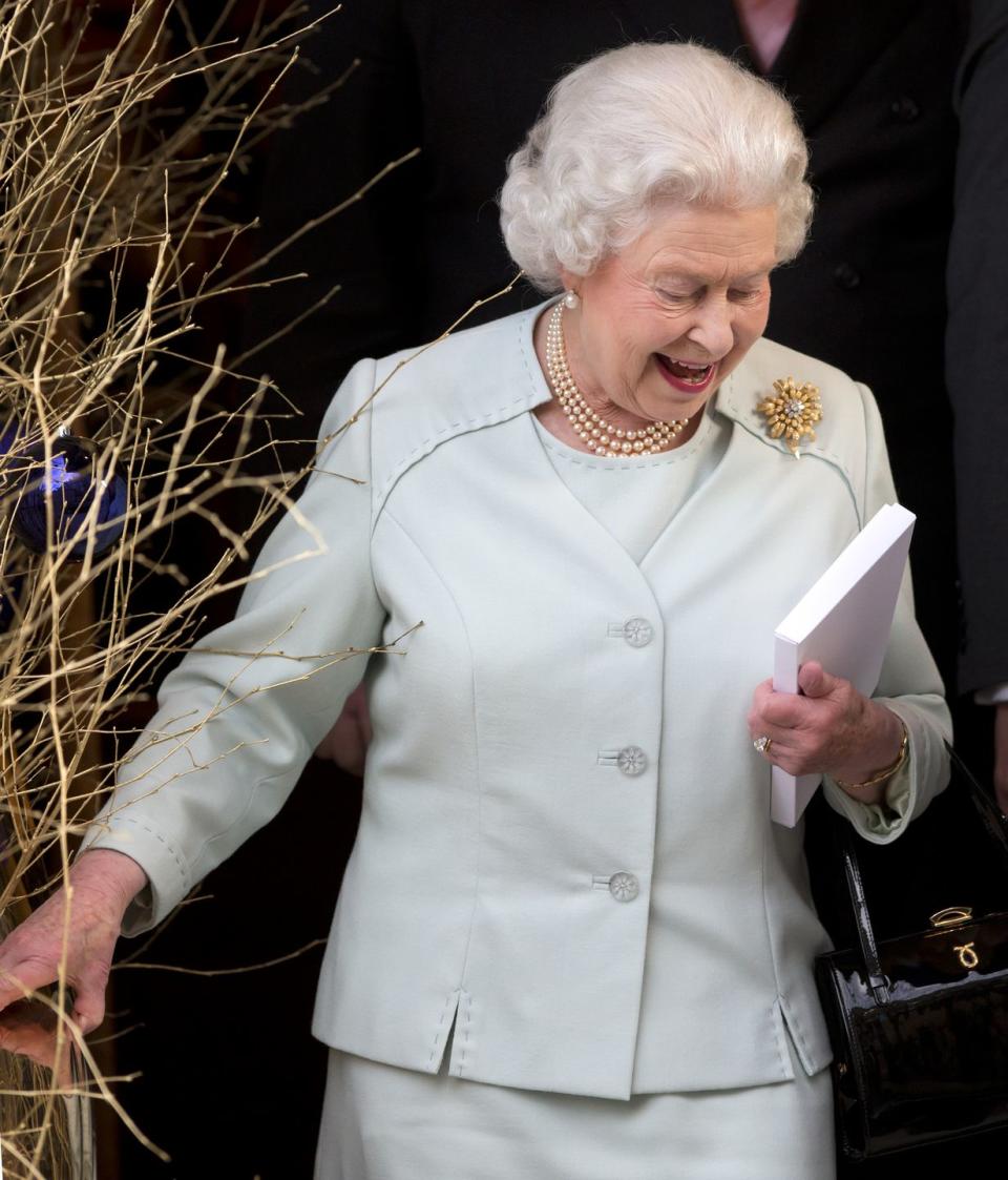 The Queen hosts a pre-Christmas lunch for extended family.