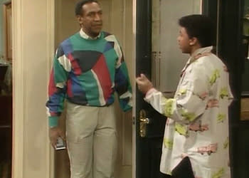 <div class="caption-credit"> Photo by: Billcosby.com</div>"He wanted people to talk about the clothes," designer Sarah Lemire recalled. "So I was trying to stay either very current or ahead of what what going on." She sourced the sweaters in a variety of ways, according to <a rel="nofollow noopener" href="http://www.collectorsweekly.com/articles/bill-cosby-schools-us-about-those-crazy-sweaters/" target="_blank" data-ylk="slk:Collectors Weekly;elm:context_link;itc:0;sec:content-canvas" class="link ">Collectors Weekly</a>--loans from Missoni and the garment district, department-store labels and one-of-a kind designs.