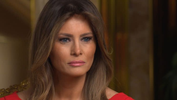 Melania Trump. (Photo: Getty Images)