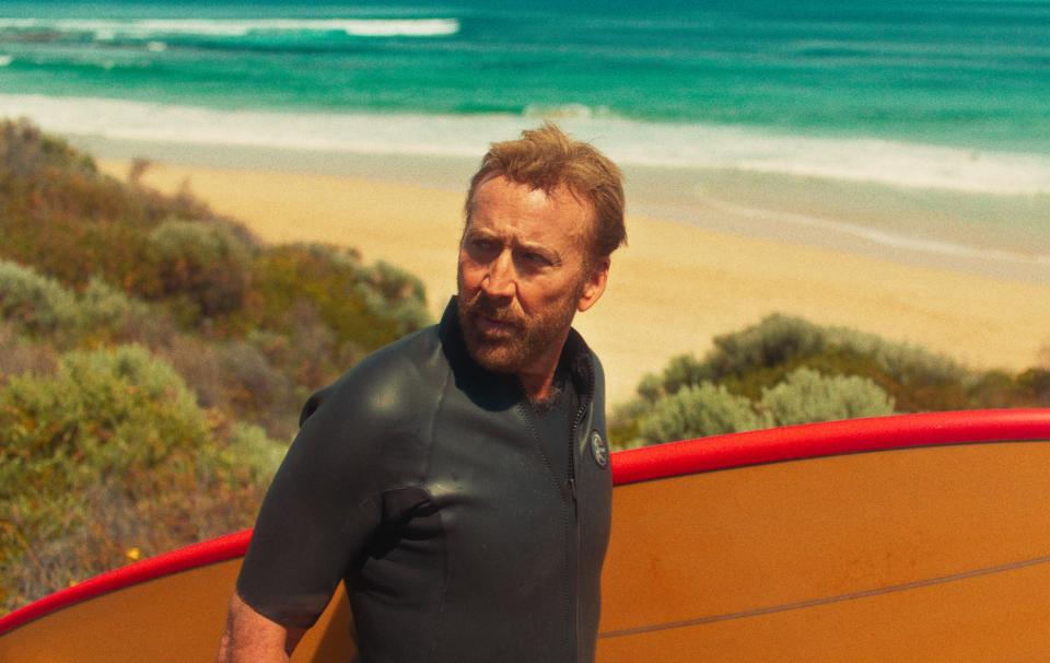 Nicolas Cage in ‘The Surfer’