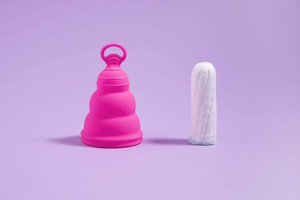 The <a href="https://amzn.to/3lrLRKg" target="_blank" rel="noopener noreferrer">Intimina Lily Cup One</a> is designed for beginners who are curious if menstrual cups really are worth the hype. Get the <a href="https://amzn.to/3lrLRKg" target="_blank" rel="noopener noreferrer">Lily Cup One</a>, <a href="https://amzn.to/3jLblBJ" target="_blank" rel="noopener noreferrer">Lily Cup Compact</a> and <a href="https://amzn.to/30L3z3b" target="_blank" rel="noopener noreferrer">original Lily Cup</a> on sale this Prime Day for 20% off. Even <a href="https://amzn.to/3lovUV2" target="_blank" rel="noopener noreferrer">the Ziggy Cup</a> &mdash; designed to be <a href="https://amzn.to/3lovUV2" target="_blank" rel="noopener noreferrer">worn during sex</a> &mdash; is 15% off for Prime Day. The Lily Cup One is originally $25, <a href="https://amzn.to/3lrLRKg" target="_blank" rel="noopener noreferrer">get it on sale for $20</a> on Prime Day on Amazon.