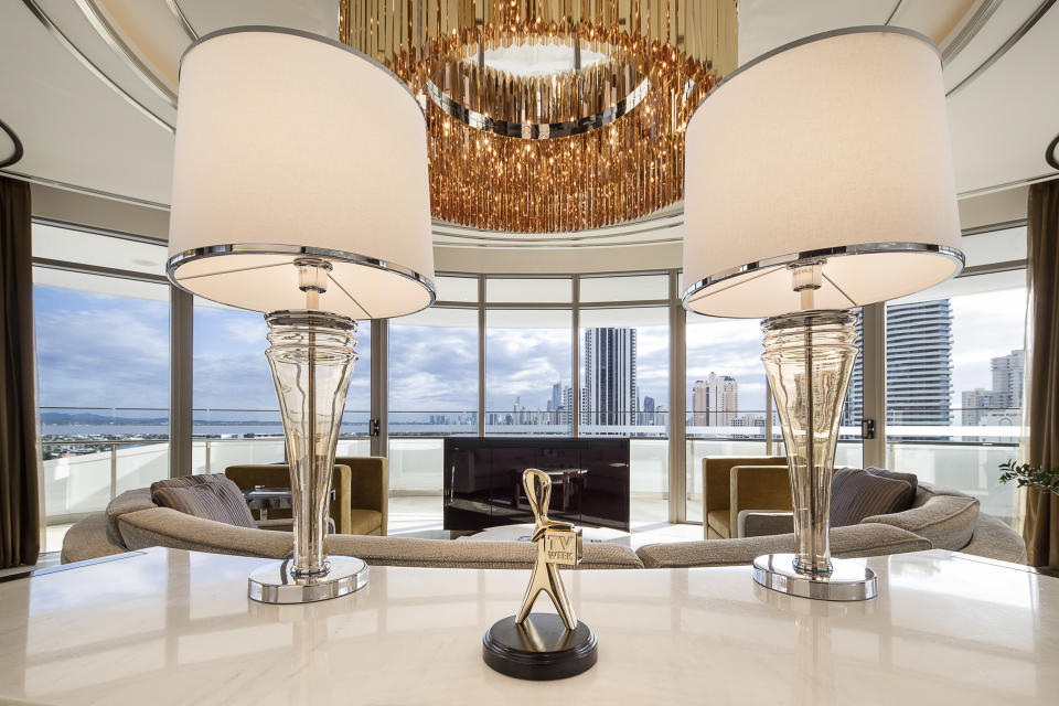 The Star Gold Coast's suites are opulent and provide the perfect back drop for celebs' post-show celebrations. 