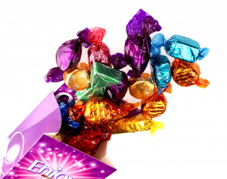 Chocolate maker Nestle has revealed the nation's favourite Quality Street (Rex)