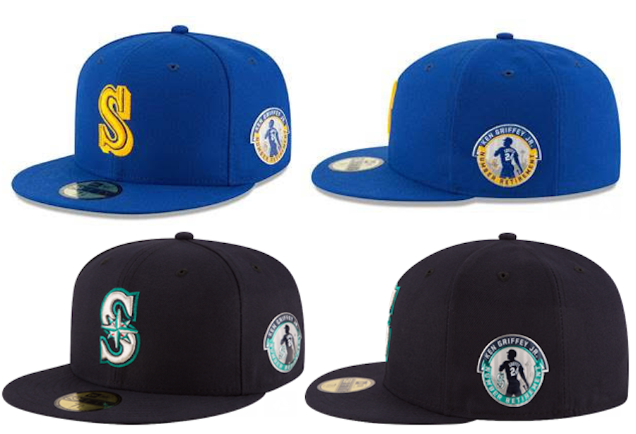 Ken Griffey Jr. will be honored by Mariners with these sweet caps