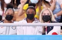 <p>On July 30, USA Gymnastics confirmed that Biles <a href="https://people.com/sports/tokyo-olympics-simone-biles-withdraws-from-vault-uneven-bars-finals/" rel="nofollow noopener" target="_blank" data-ylk="slk:withdrew from the vault and bars finals;elm:context_link;itc:0;sec:content-canvas" class="link ">withdrew from the vault and bars finals</a>, which took place two days later.</p> <p>"Today, after further consultation with medical staff, Simone Biles has decided to withdraw from the event finals for vault and the uneven bars. She will continue to be evaluated daily to determine whether to compete in the finals for floor exercise and balance beam," the statement read.</p> <p>Skinner was announced as the one to step in for Biles in the vault final. </p> <p>Had she competed, Biles could have attempted the <a href="https://people.com/sports/tokyo-olympics-simone-biles-nails-yurchenko-double-pike-vault-at-podium-training/" rel="nofollow noopener" target="_blank" data-ylk="slk:Yurchenko double pike;elm:context_link;itc:0;sec:content-canvas" class="link ">Yurchenko double pike</a> in Olympic competition and would've been able to defend her title from the 2016 Rio Games.</p>