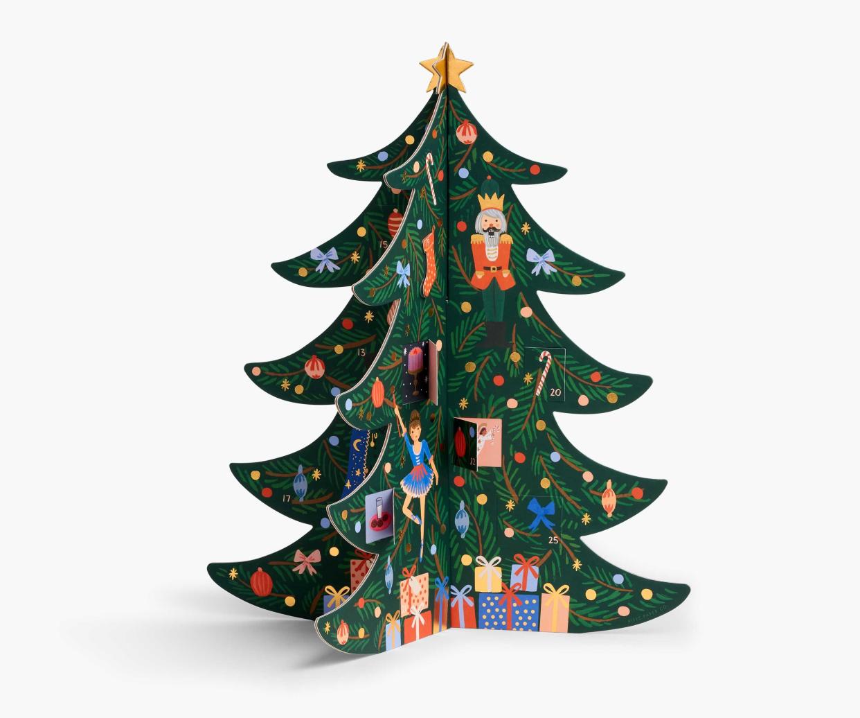 <p><a href="https://go.redirectingat.com?id=74968X1596630&url=https%3A%2F%2Friflepaperco.com%2Fchristmas-tree-advent-calendar&sref=https%3A%2F%2Fwww.goodhousekeeping.com%2Fholidays%2Fchristmas-ideas%2Fg4911%2Fchristmas-advent-calendar%2F" rel="nofollow noopener" target="_blank" data-ylk="slk:Shop Now;elm:context_link;itc:0;sec:content-canvas" class="link rapid-noclick-resp">Shop Now</a></p><p>Decorative Advent Calendar</p><p>riflepaperco.com</p><p>$20.00</p><span class="copyright">Rifle Paper Co. </span>