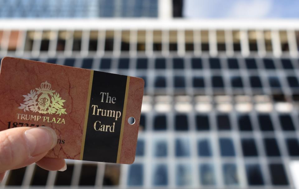 Repeat visitors used such cards at Trump Plaza, which has long been vacant on Atlantic City's Boardwalk.