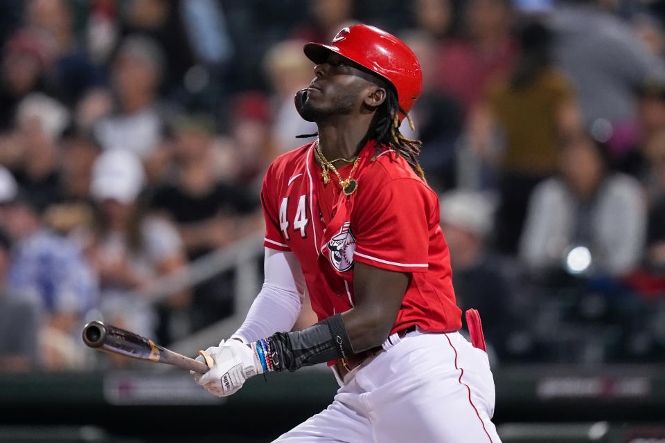 Elly De La Cruz尚在小聯盟層級奮鬥中，但離MLB舞台應該也不會太遠。（Photo by Dylan Buell/Getty Images）