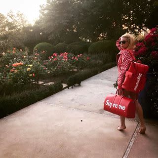 LA MAISON GAGA — INSTAGRAM CHIC: LOUIS VUITTON x SUPREME COLLAB