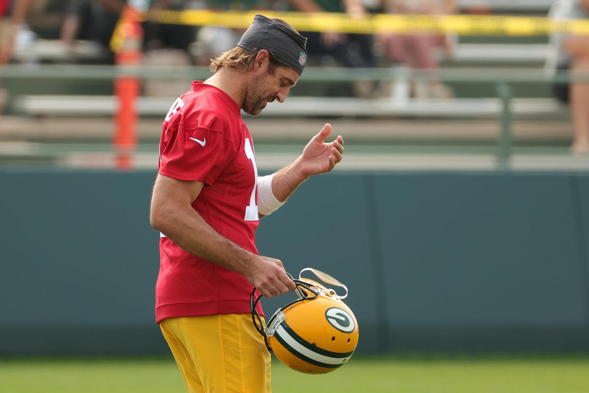 Jake Kumerow and Green Bay Packers Aaron Rodgers Buffalo Bills camp