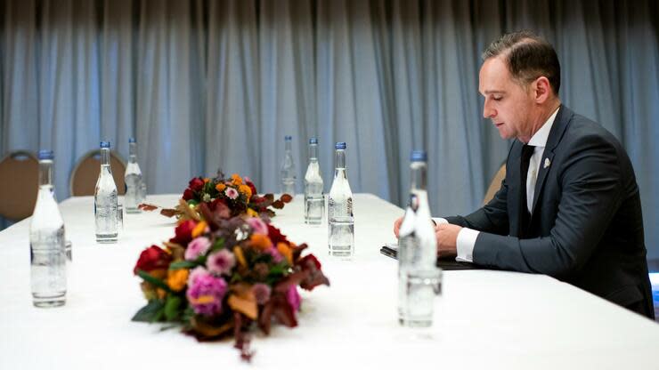 Der Außenminister beim G20-Gipfel seiner Amtskollegen. Foto: dpa