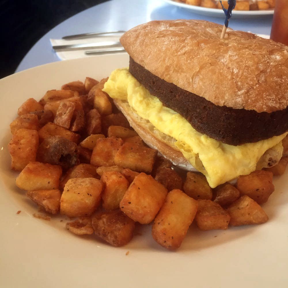 Scrapple, Lucky's Coffee Shop in Wilmington