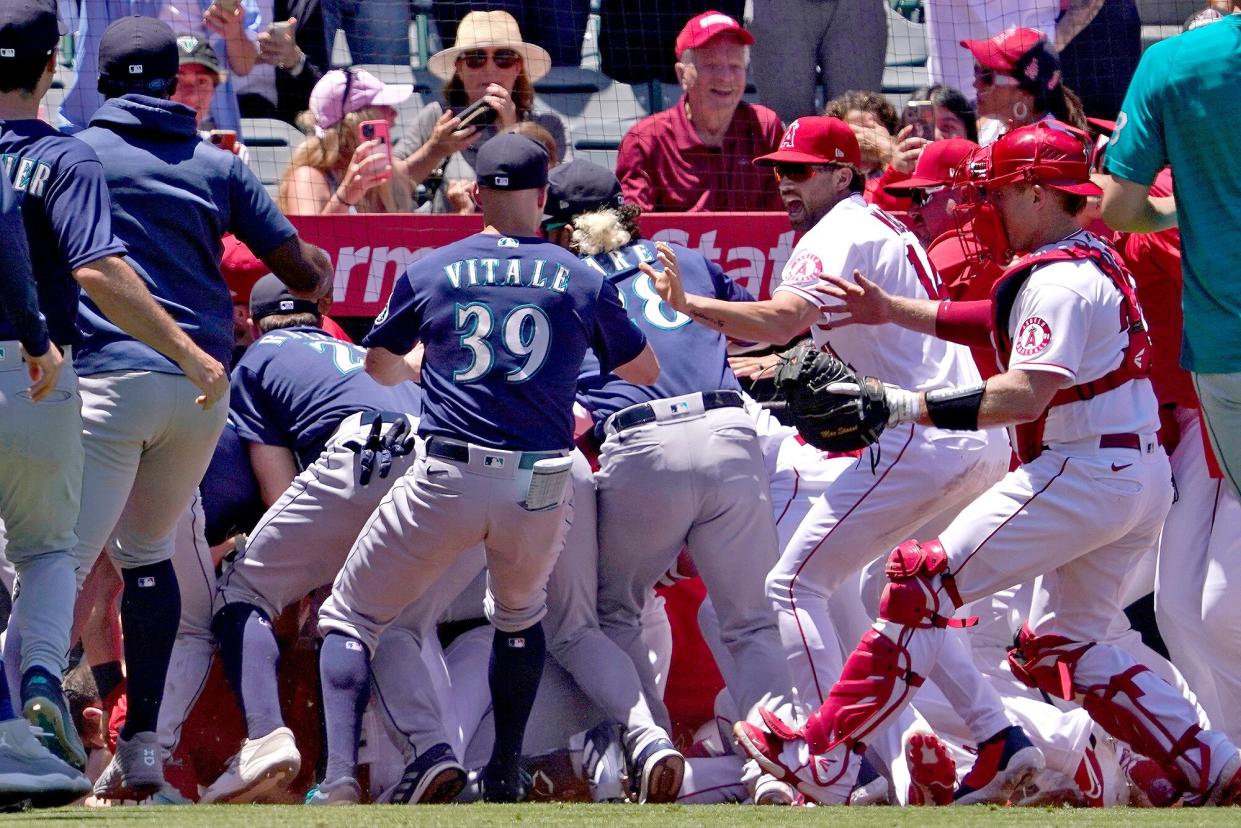 Mariners Angels Baseball