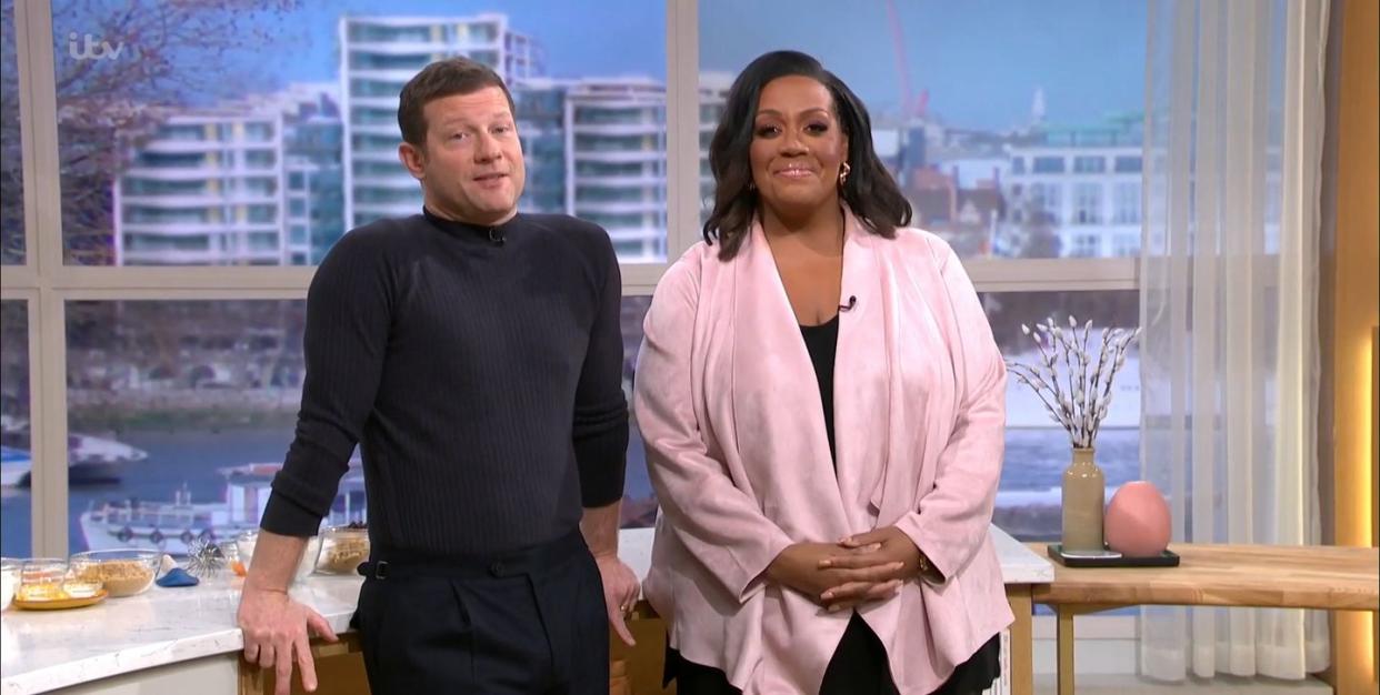 alison hammond and dermot o'leary, this morning