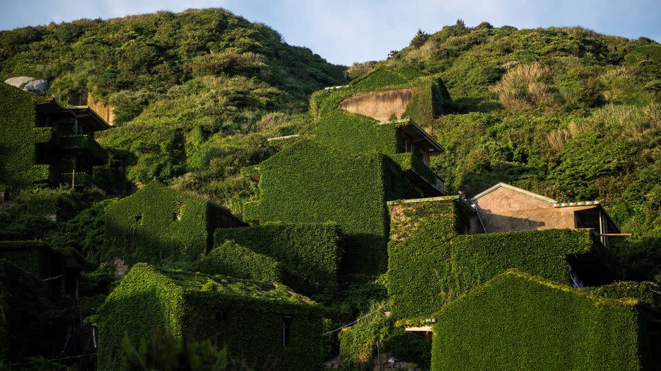 Frozen in time, Houtouwan, on Shengshan Island, receives thousands of visitors each year. - Johannes Eisele/AFP/Getty Images