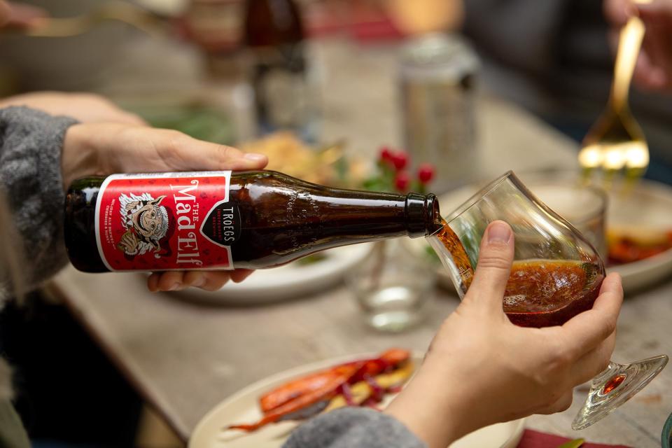 The Mad Elf, a Christmas beer produced by Troegs Brewing in Hershey, Pa.