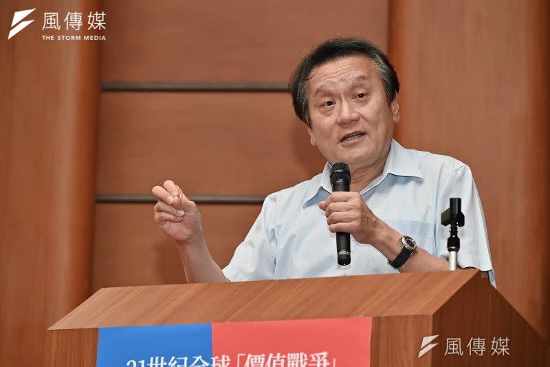 <cite>曾於馬英九政府擔任政務官的前中研院院士朱敬一，此次也入列賴清德智囊團。（資料照，陳思明攝）</cite>