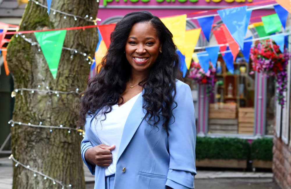 Jamelia as Dr Sharon Bailey in Hollyoaks credit:Bang Showbiz