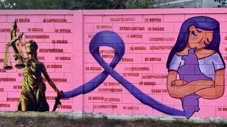 Mural de desaparecidos